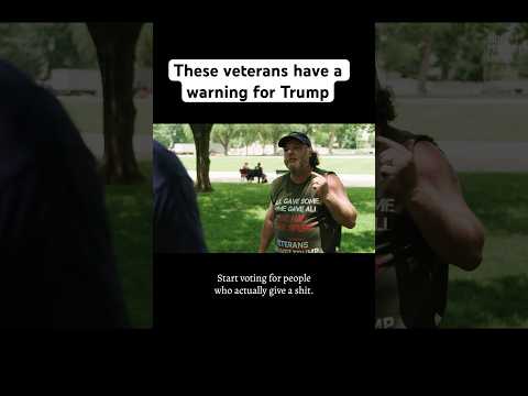 U.S. Veterans Are Sounding the Alarm