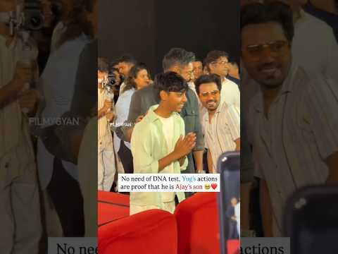 Ajay Devgan ๐ Son respect Audiance Kajol ๐ฅ proud 4K shorts video #trendingshorts #viralvideo