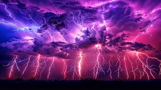 💤 Fall Asleep Fast In 3 Minutes With Heavy Thunderstorm, Torrential Rain & Powerful Thunder Sounds