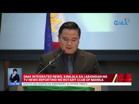 Gma Integrated News Muling Kinilala Sa Larangan Ng Tv News Reporting