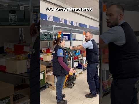 Pause im Einzelhandel 😅Video dient der Unterhaltung #fürth #humour #comedy #humor #funny #sketch