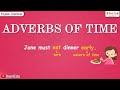 Understanding Adverbs of Time