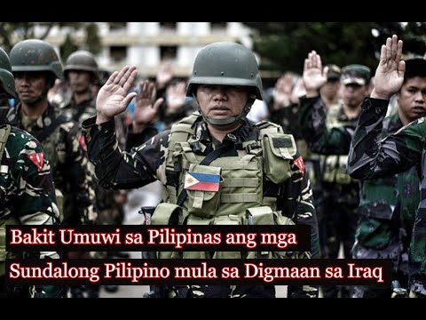 Bakit umuwi sa Pilipinas ang mga sundalong Pilipino sa Digmaan sa Iraq noong 2004?