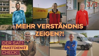 Wie hart ist der Arbeitstag von Paketboten wirklich? Wir decken auf | 3/3 | SAT.1 Paketdienst-Check!