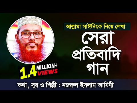 আল্লামা সাইদিকে নিয়ে লেখা সেরা প্রতিবাদি গান | Allama Saidi Best Song | শিল্পী নজরুল ইসলাম আমিনী