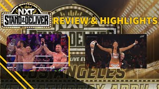 Bron Breakker vs Carmelo Hayes WWE NXT Championship | NXT Stand & Deliver 2023 Highlights