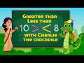 Comparing Numbers with Charlie the Crocodile