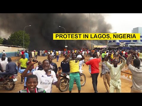 LIVE: MEGGA PROTESTS HAPPENING NOW IN ABUJA, LAGOS, NIGERIA