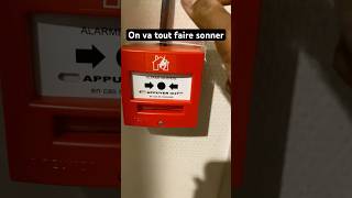 Test alarme incendie #securiteincendie #alarmeincendie #electric #extincteur #2025 #shorts #viral