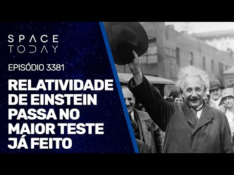 RELATIVIDADE DE EINSTEIN PASSA NO MAIOR TESTE JÁ FEITO