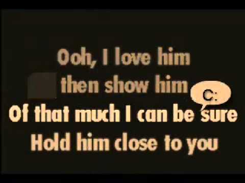 TELL HIM KARAOKE DUET by Celine Dion and Barbara Streisand.wmv