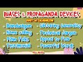 Understanding Propaganda Techniques and Bias