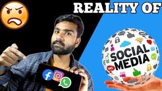 THE REALITY OF SOCIAL MEDIA || DARKNESS OF SOCIAL MEDIA IN HINDI ||