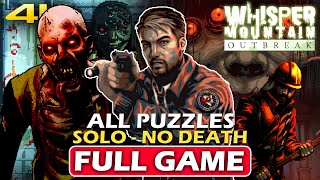 WHISPER MOUNTAIN OUTBREAK SOLO - ALL MAPS & PUZZLES GUIDE Walkthrough FULL GAME Gameplay (4K 60FPS)