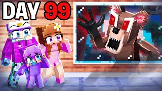 Minecraft But It's 99 Nights in the Forest…