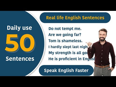 90126 50 Daily Use English Sentences For Beginners Real