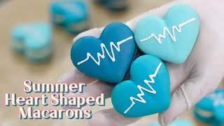 Heartbeat Macarons for Summer Vibes💙
