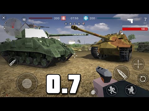 МЕГА ОБНОВА POLYFIELD С ТАНКАМИ 🔥 НА АНДРОИД ОБЗОР UPDATE POLYFIELD 0.7.0 ANDROID GAMEPLAY 2025