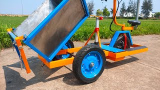 Amazing Job | This One Is The Best Homemade Electric Wheelbarrow