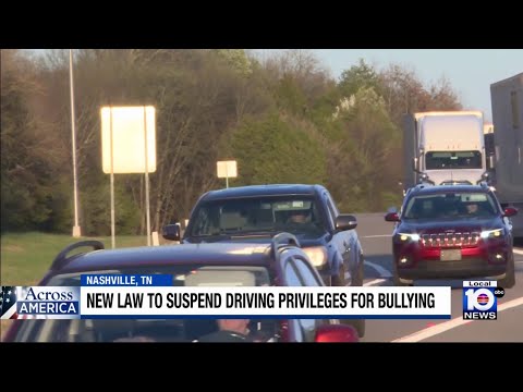 YouTube video thumbnail: Tennessee law Temporarily Takes Away Driving Privileges From Minors Involved in Bullying