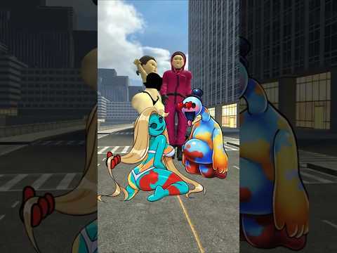 GUESS CHARACTERS SPRUNKI THE RIGHT POPPY PLAYTIME 4 DOEY , YARNABY SPRUNKI EVOLUTION IN GARRY'S MOD