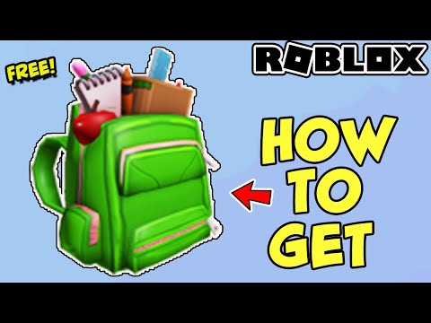 Roblox Backpack Id Code 07 2021 - how to get a free backpack in roblox