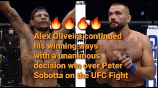 Alex Oliveira vs Peter Sobotta  - АлексОливейра   Оливейра  ПитерСоботта  - Welterweight