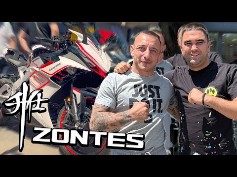 ZONTES PREDSTAVIO PRVI SPORTSKI MOTOCIKL SA 3 KLIPA -703 RR