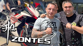 ZONTES PREDSTAVIO PRVI SPORTSKI MOTOCIKL SA 3 KLIPA -703 RR