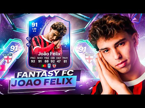 91 JOAO FELIX FANTASY FC SBC REVIEW FOR AVERAGE PLAYERS!