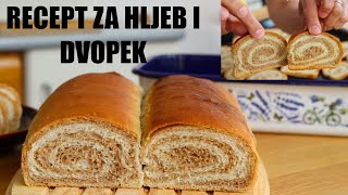 ŠTRUDLA HLJEB - HLJEB SA INTEGRALNIM BRAŠNOM + DVOPEK