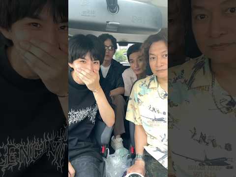 車に国民的スターが3人乗ってるドッキリwwwww
