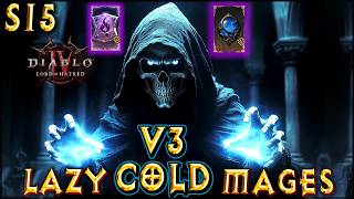 S15 V3 LAZY RUNIC RATHMA COLD MAGES ! Summoner Necromancer Build Diablo 4 LoH