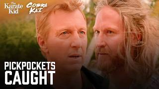 Johnny Fights Pickpockets in Mexico | Cobra Kai (William Zabka, Xolo Maridueña)