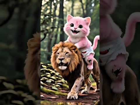 kitten become a brave cat #catshorts #animalstory #emotionalstory #aishorts