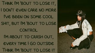 Tinashe ~ Crash Out ~ Lyrics 