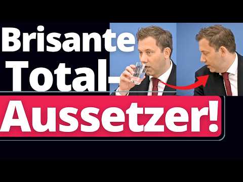 Pressekonferenz: Klingbeil offenbart völlige Planlosigkeit!