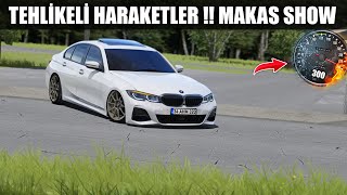 Tehlikeli Hareketler #5 | Trafikte Makas + Drift | Assetto Corsa