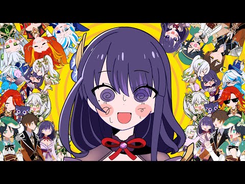 【原神アニメ】七神テレパシ【Genshin Aime】