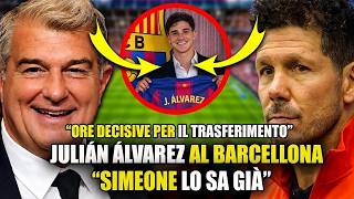 Bomba mondiale: Julián Álvarez sta per diventare un nuovo giocatore del Barcellona!