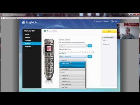 Harmony 650 Remote Software