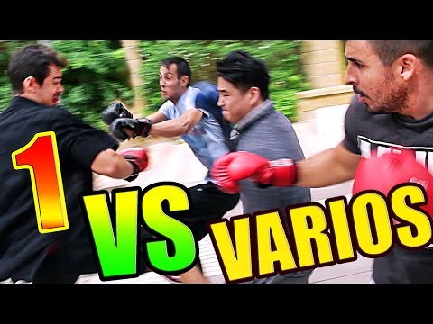 Cómo PELEAR contra VARIOS OPONENTES