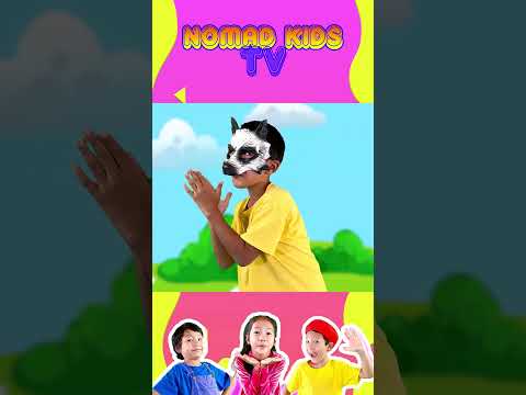 Knock Knock Song - Funny Kids Songs & Nursery Rhymes by Nomad Kids #shorts #kidsongs
