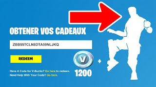 CE CODE SECRET DONNE UNE EMOTE + 1,200 V-BUCKS POUR TOUT LES JOUEURS SUR FORTNITE !