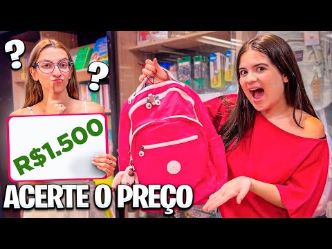 TUDO QUE A SOFIA ACERTAR O PREÇO EU VOU COMPRAR!