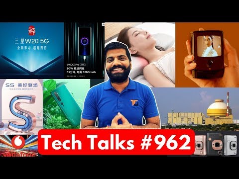 (HINDI) Tech Talks #962 - Xiaomi Slofie, Whatsapp Fingerprint, vivo S5, Moto Razr 2019, NPCIL Attack, W20