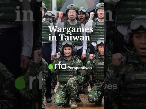 YouTube video thumbnail: Taiwan Wargames as China Tests the Red Line