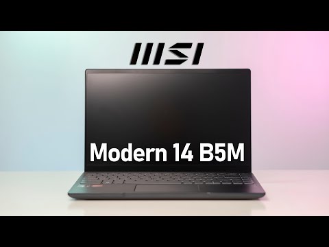 (VIETNAMESE) Đánh giá laptop MSI Modern 14 B5M - với hiệu năng tốt!