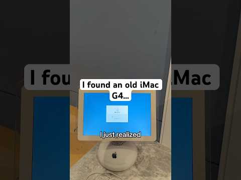 I found an old iMac G4… #pc #techfacts #techtok