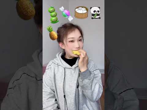The challenge of eating emoticon pack with gourmet girl #486
